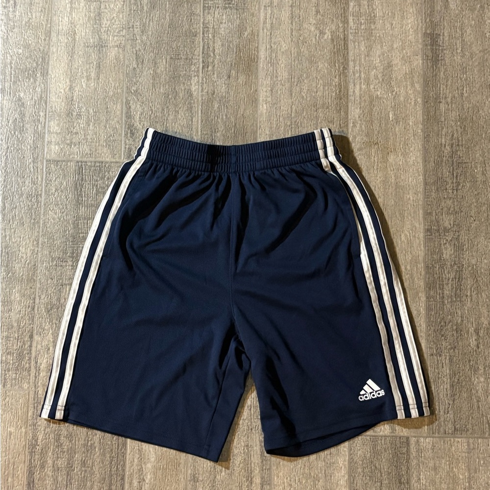 Adidas Men's Dark Blue Athletic Shorts